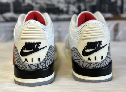 NIKE AIR JORDAN RETRO 3 WHITE CEMENT REIMAGINED 2023 DN3707-100