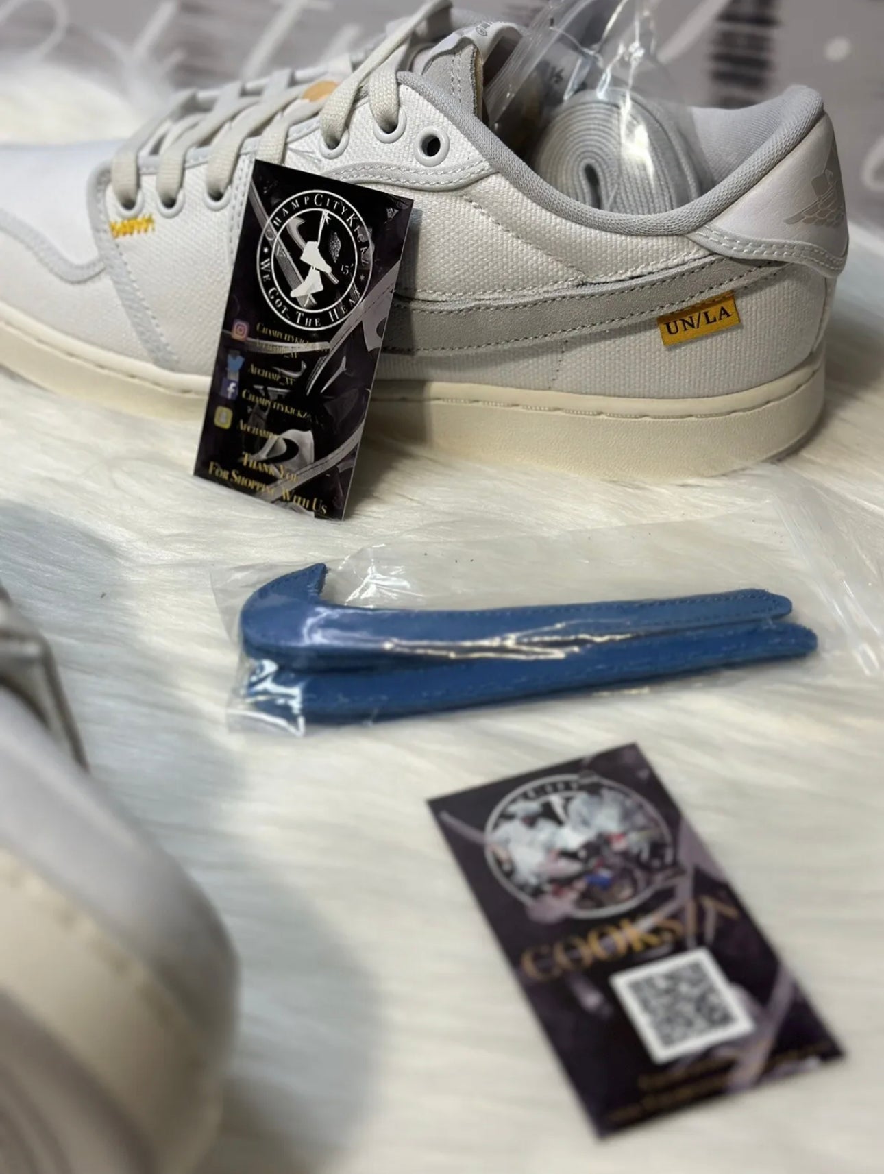 JORDAN 1 LOW AJKO UNION LA WHITE CANVAS DO8912-101