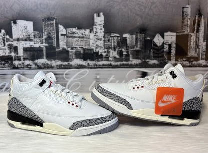 AIR JORDAN RETRO 3 WHITE CEMENT 2023 DN3707-100/DM0967-100