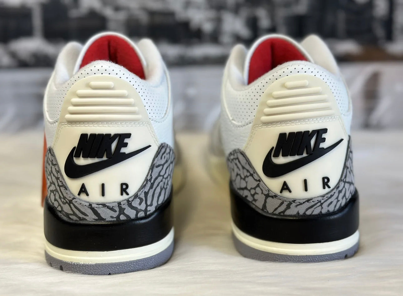 AIR JORDAN RETRO 3 WHITE CEMENT 2023 DN3707-100/DM0967-100