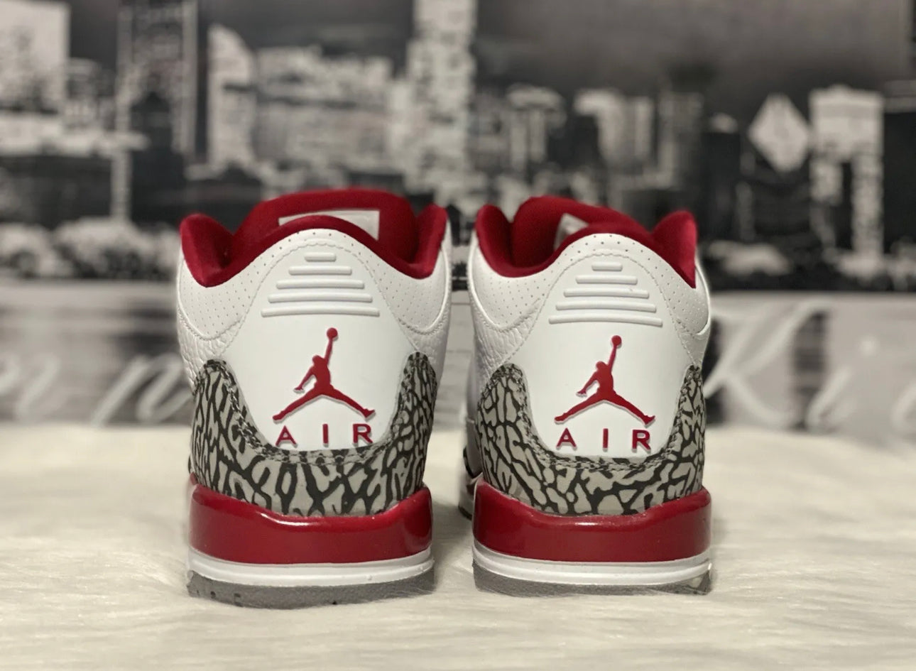 AIR JORDAN RETRO 3 CARDINAL 398614-126