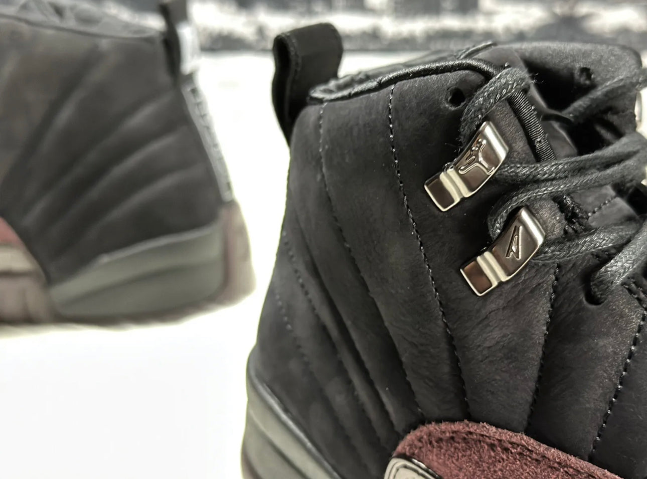 A MA MANIERE JORDAN RETRO 12 BLK DV6989-001