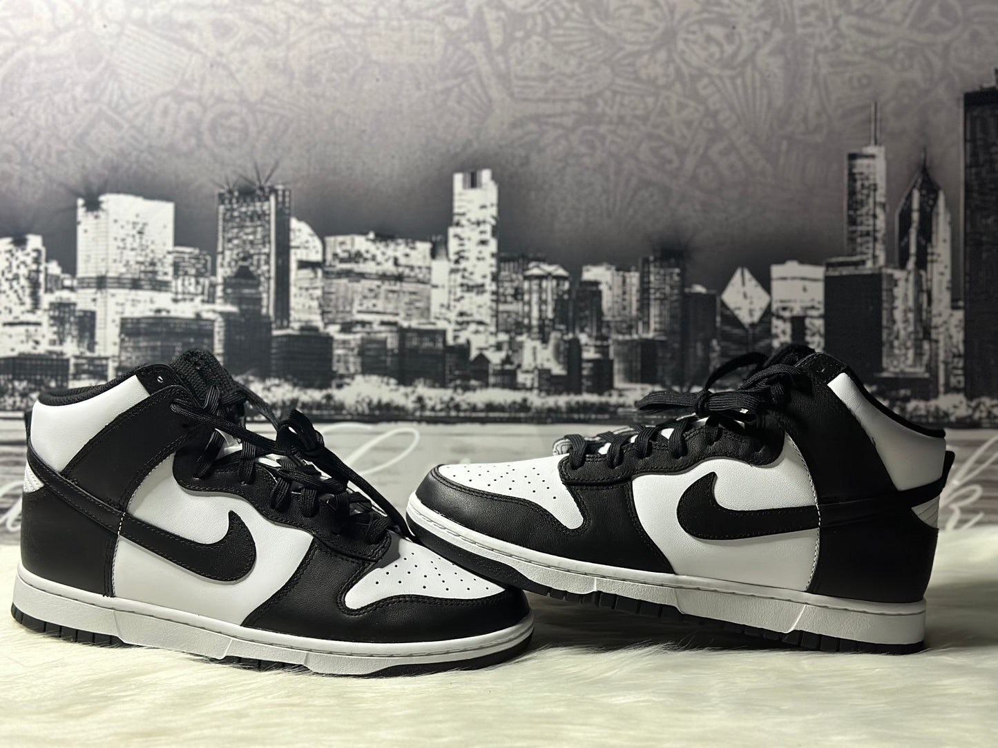 NIKE DUNK HIGH BLACK WHITE PANDA 2021 DD1399-105