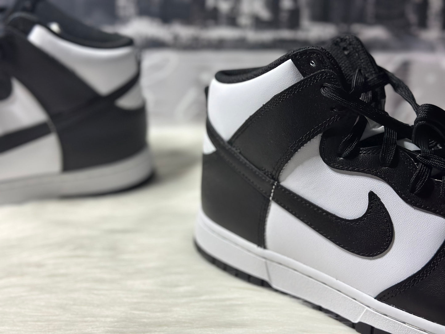 NIKE DUNK HIGH BLACK WHITE PANDA 2021 DD1399-105