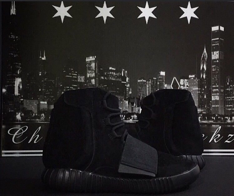 Adidas Black Yeezy 750 Boost Sz9