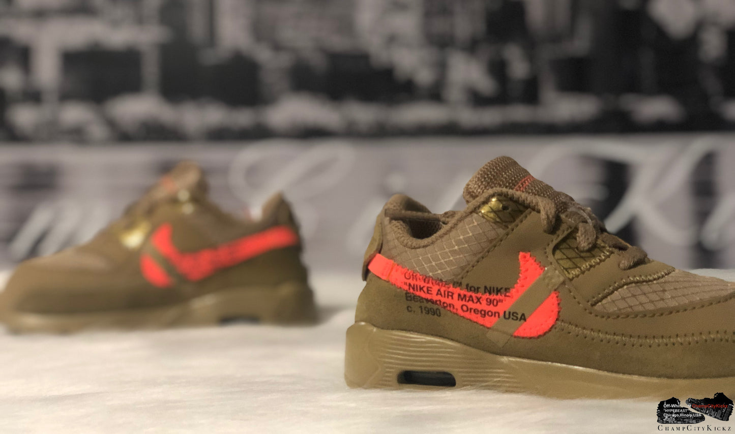 Nike Air Max 90 X OffWhite Kids