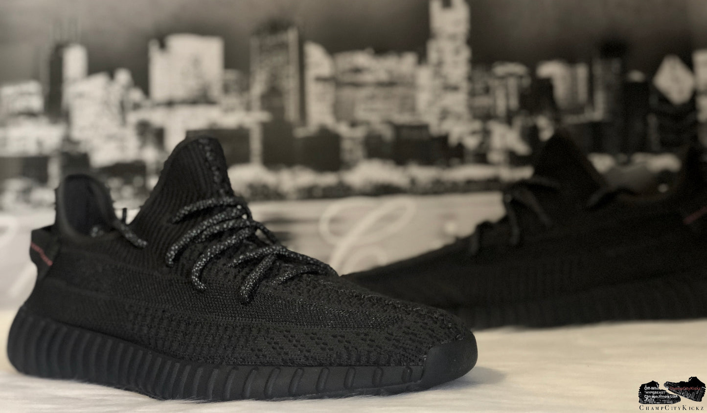 Adidas Yeezy 350 V2 Black Non Reflective FU9006