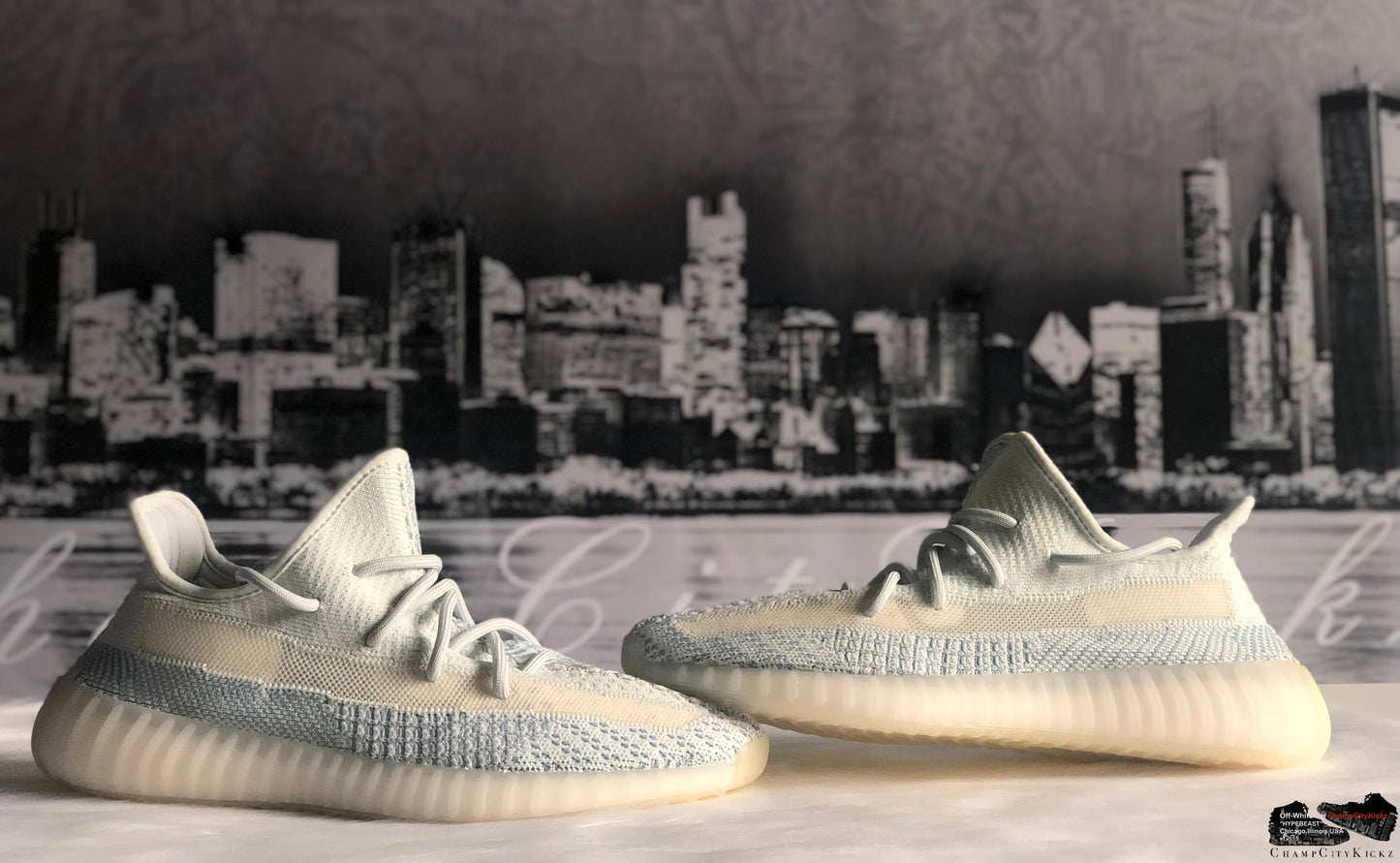 Adidas Yeezy 350 V2 Cloud White NF FW3043