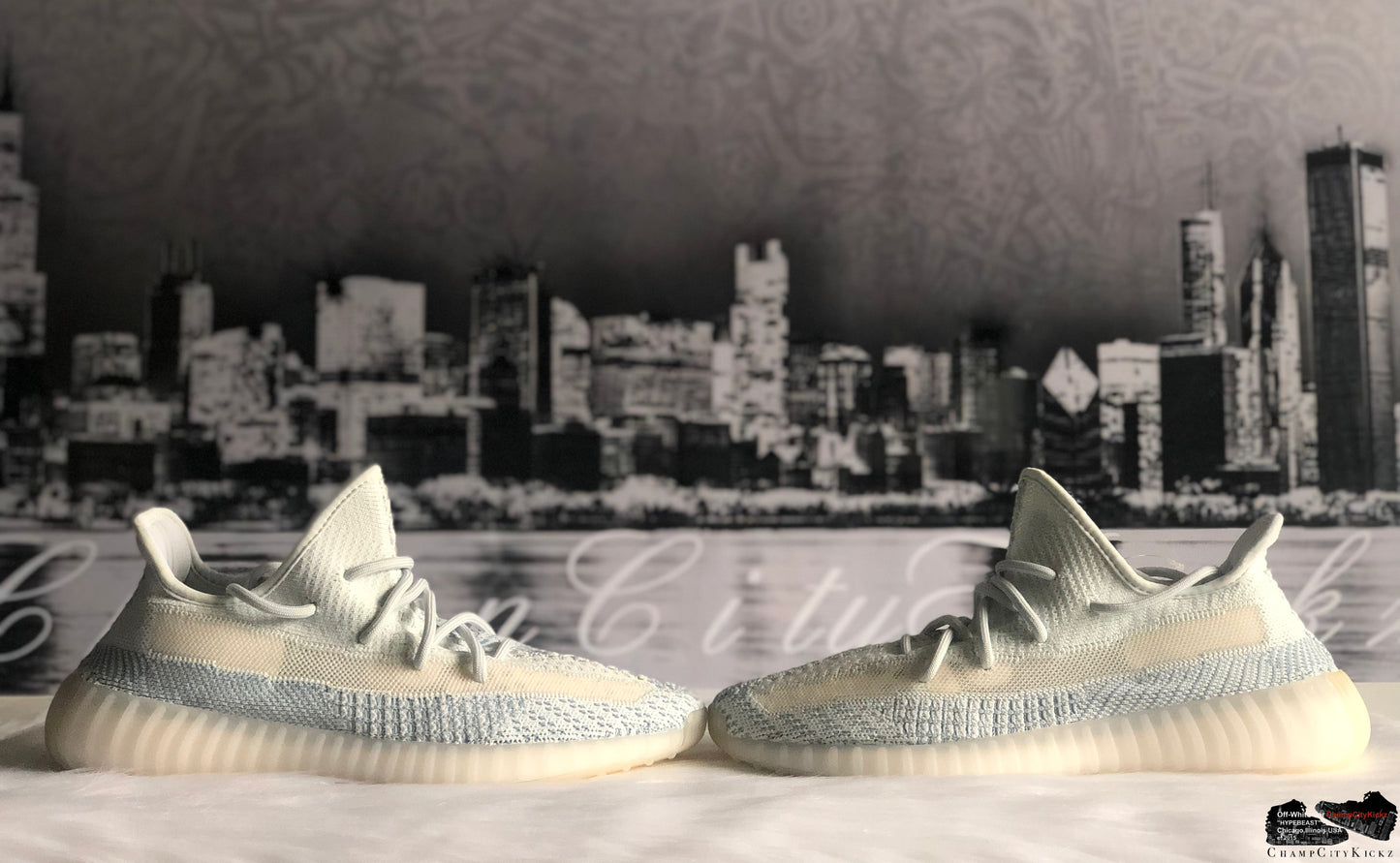 Adidas Yeezy 350 V2 Cloud White NF FW3043