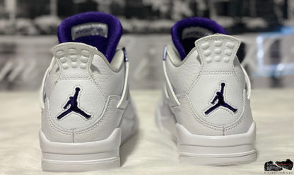 Air Jordan Retro 4 Purple Metallic 408452-115