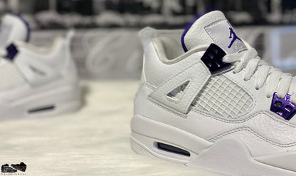 Air Jordan Retro 4 Purple Metallic 408452-115