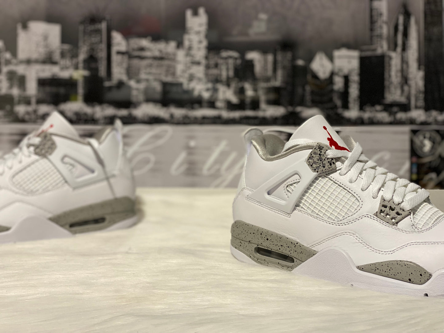 AIR JORDAN RETRO 4 WHITE OREO CT8527-100/DJ4699-100