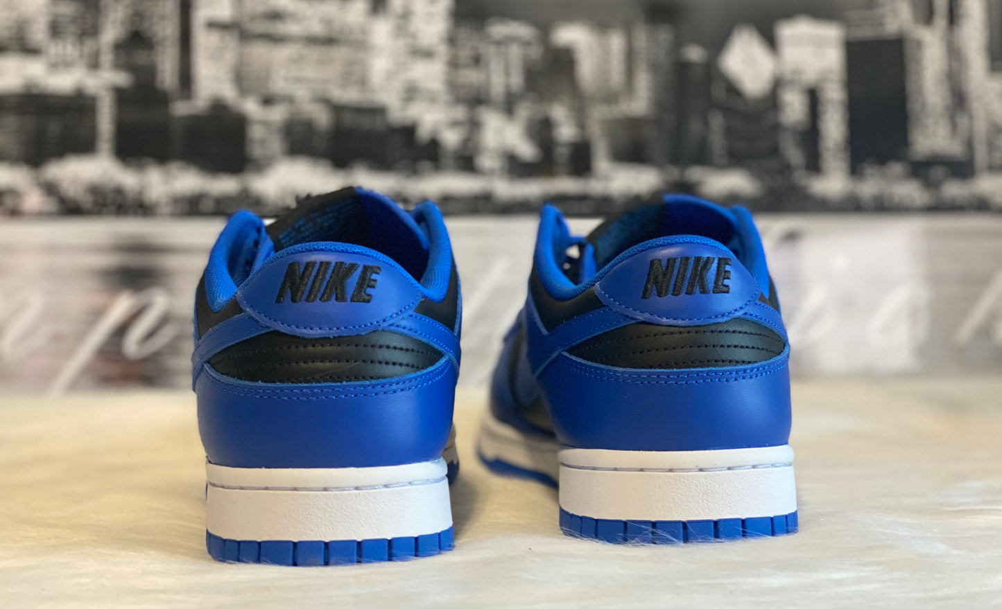 NIKE DUNK LOW BLACK HYPER COBALT DD1391-001