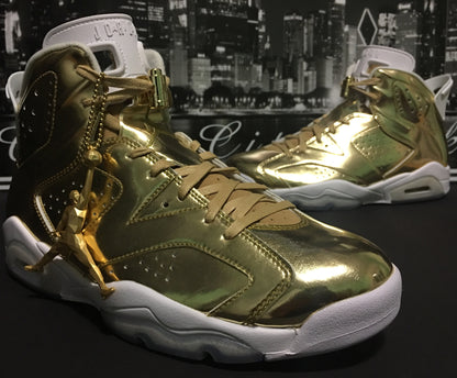 Jordan 6 Pinnacle "Metallic Gold"