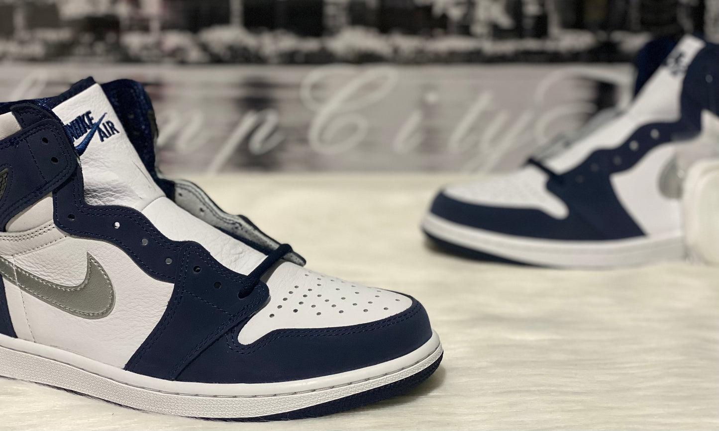 NIKE AIR JORDAN RETRO 1 OG HIGH MID CO JP NIGHT NAVY DC1788-100